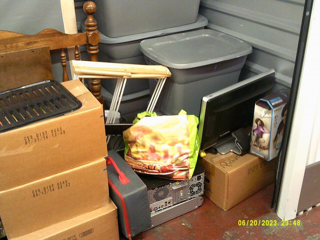 Storage Unit Auction in Plainville, CT at UHaul Moving and Storage of